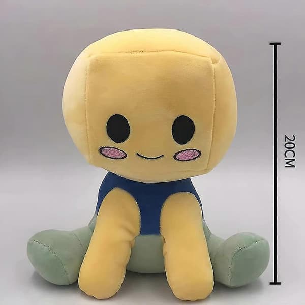 Heytea Blox Buddies Pehmolelu, 20 cm Bacon Buddy Pehmolelulahja