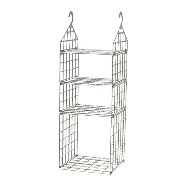 Hanging Closet Organizer Foldable Shelf for Wardrobe Organization for Sweaters Living Room Dorm