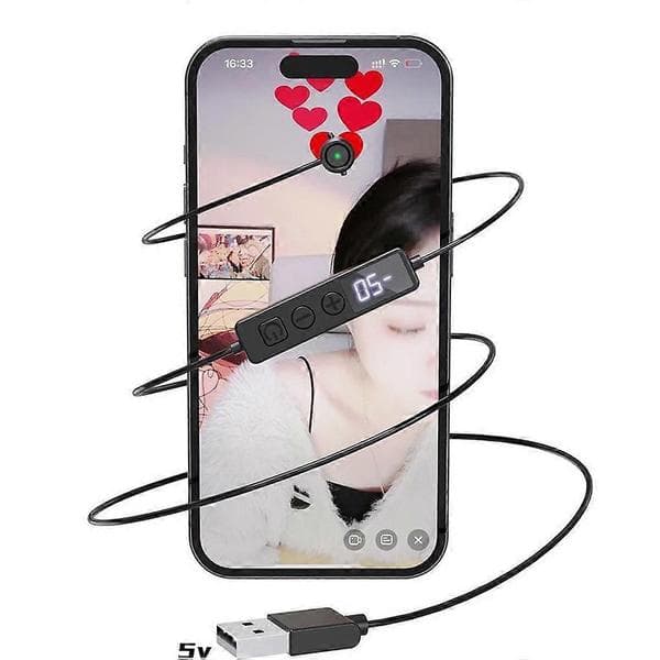 Practical and Beautiful Automatic Physical Knocker for Phone Screen with 117 Real-time Speed Settings