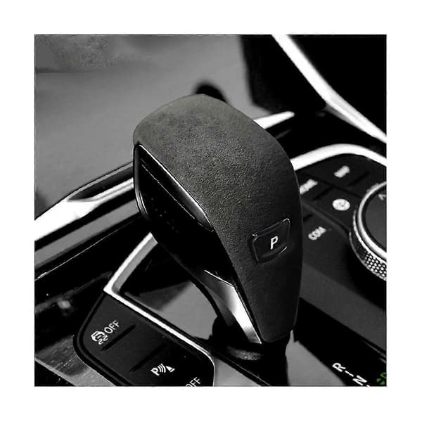 For 3 Series 20-23 Royal Blue Tumbled Leather Gear Shift Cover Case