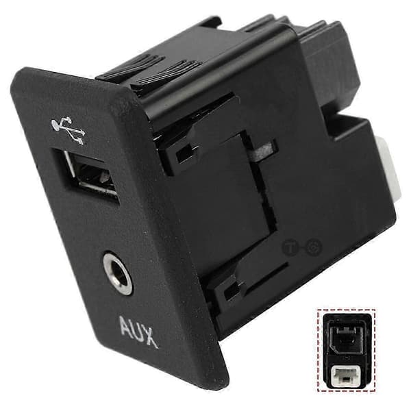 Bil AUX Lydstik USB Interface Port Modul til