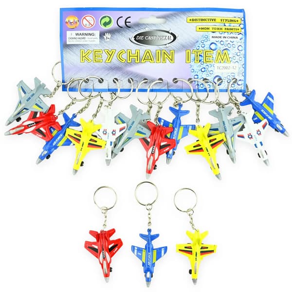 Nøglering Flyvemaskine - Robetoy
