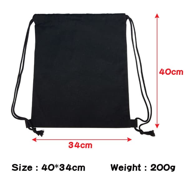 Marvel Series Canvas Beam Bag Student Rygsæk Batman Sort