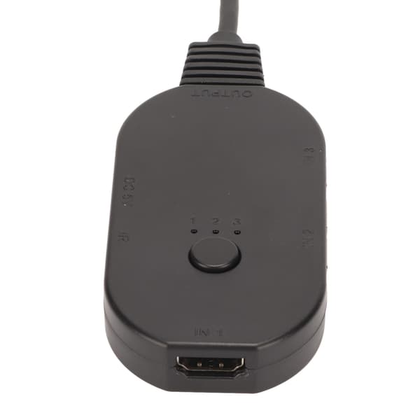 4K 60HZ HD Multimedia Interface Switch 3 in 1 ut 18Gbps HD Multimedia Interface Switcher med fjärrkontroll