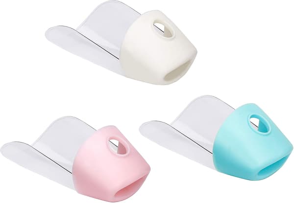 3 Faucet Extenders (White Pink Blue)