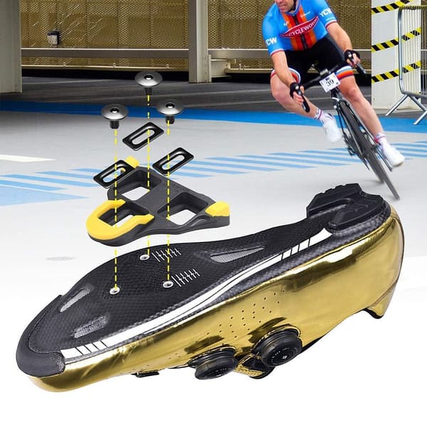 Cykelklodser Kompatible - 6 Graders Float Sæt | Gul