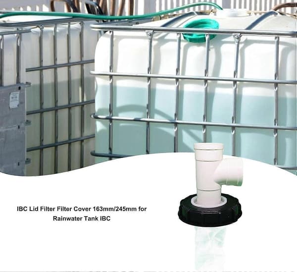 2025 Nyt IBC Regnfilterlåg, Vaskbart Nylon IBC-filter, IBC Lågfilter 163mm/245mm IBC Regnvandstankfilter