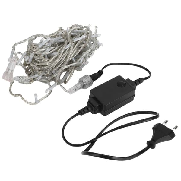 10m 100 LED lyslenke 24V Vanntett 8 moduser Dekorativ KLB