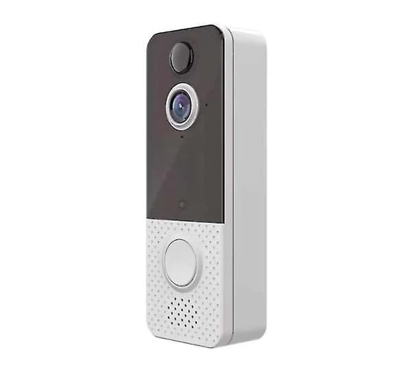 Doorbell Camera, Wifi Camera Ring Detection Video Doorbell Wide Angle View Night Vision HD Cloud Storage Black