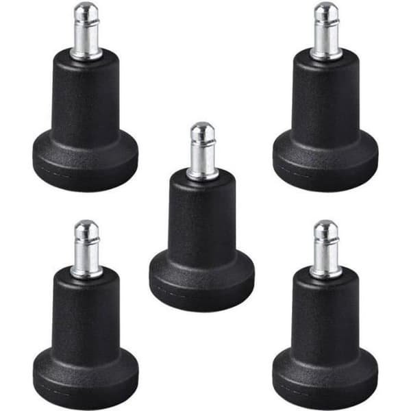 High Profile Bell Glide Replacement for Office Chair Without Wheels and Bar Stool, Fixed Stationary Caster