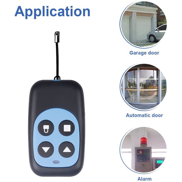 Cloning Duplicator 315Mhz Remote Control Multi-Frequency Fixed Rolling Code for Garage Door Wireless Copy-B