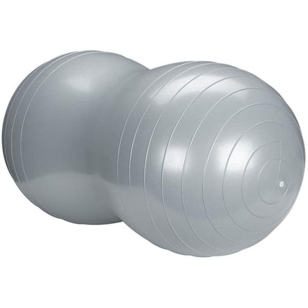 Fitnessboll jordnötsform 45×90 cm silver