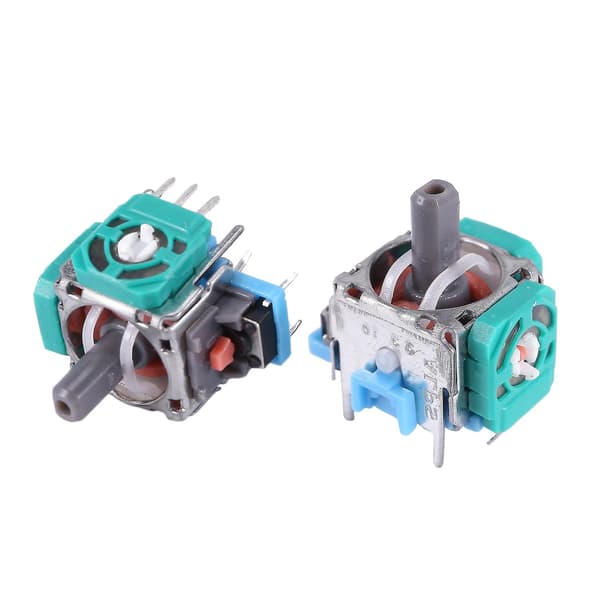 2 st/lot Höger / Vänster Joystick 3d Analog Stick Sensor För Kontroller Reparationsdel Hy