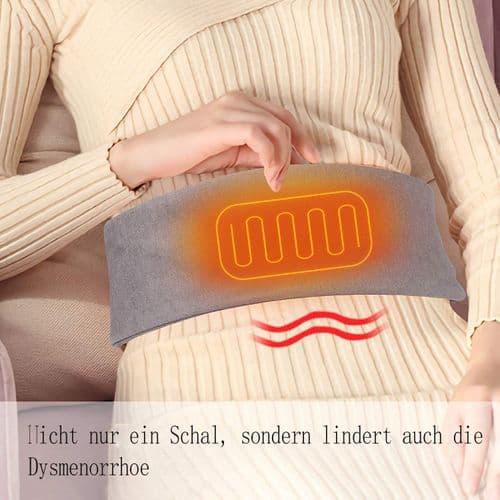 USB Heated Scarf with 3 Adjustable Temperatures, Unisex