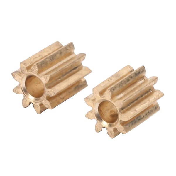 2 stk. motorgir i messing, erstatning for Duplo Intelli Lok Modul 0.4 9 tenner