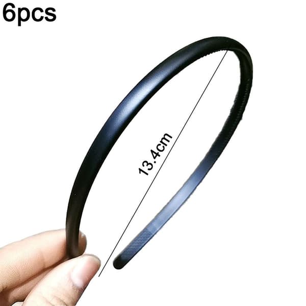 Simple plastic headbands, tooth comb headbands, thin DIY hair form1