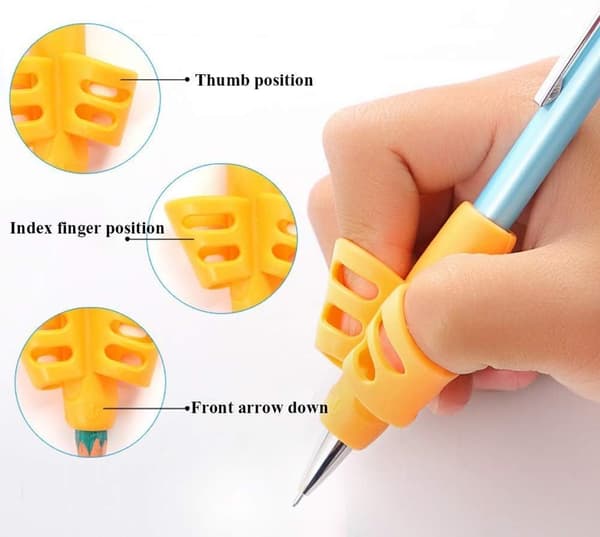 Pennegrep, 6 deler silikon skrivehjelpstrening for barn
