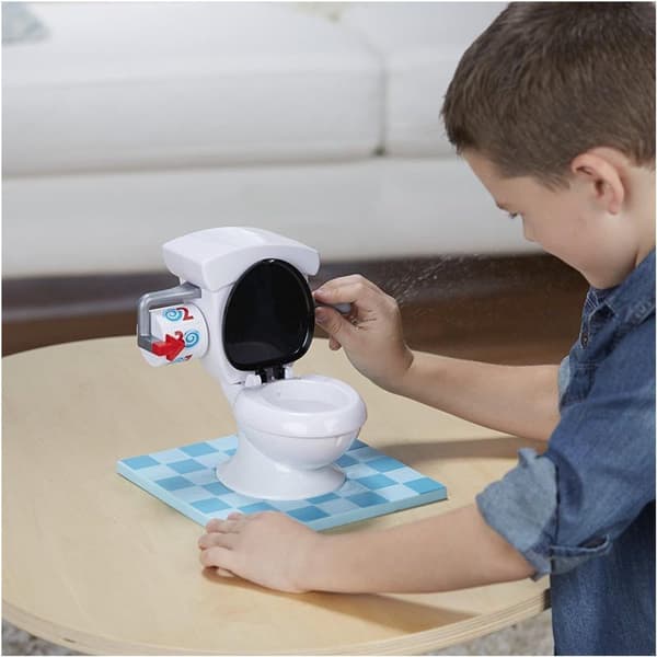 Trickvatten Spray Toalettleksak Simulerings Toalett Simuleringsljud