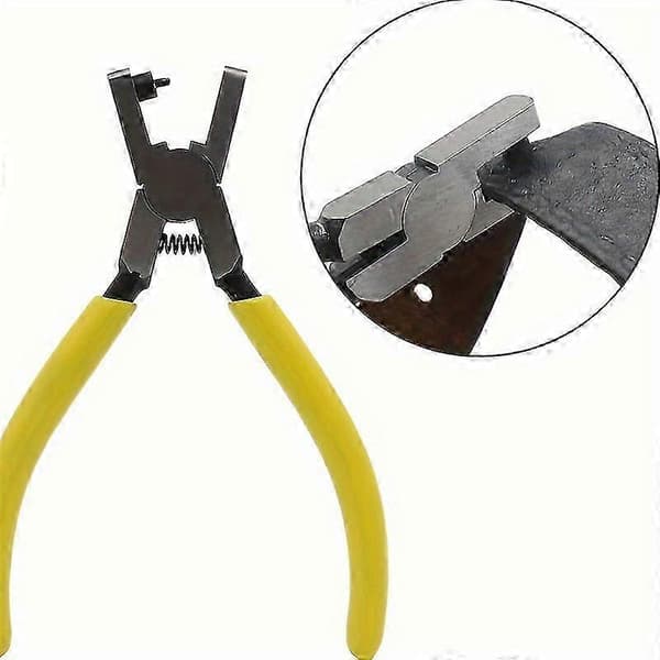 2 mm rundhulstang til metalplade gul P20211224494