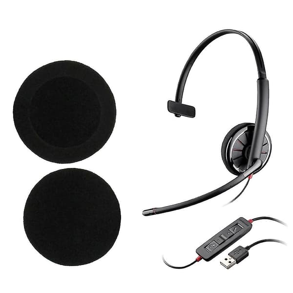 10 stk Øreputer Erstatning For -plantronics Audio 310 470 478 628 626 Hodetelefoner