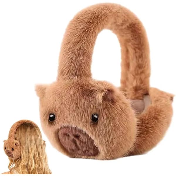 Warm Earmuffs - Soft and Foldable for Winter, Skiing, Snowboarding, and Motorcycle