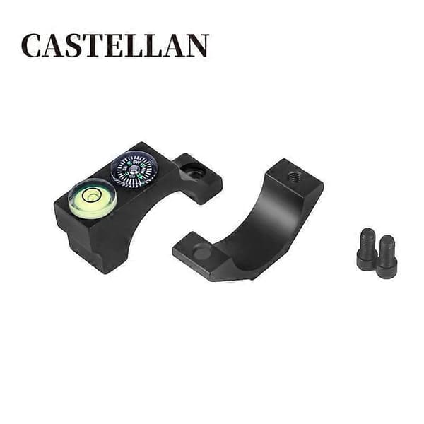 Metall Anti Cant Level Mount Spirit Bubble for 25,4 / 30 mm ring kikkertsikte rør