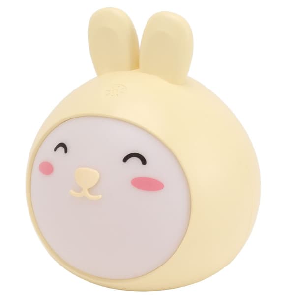 Cute Night Light with 3 Gears, Stepless Dimming, Touch Detection, USB KLB