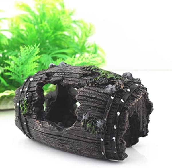 Akvarium knust spand hule dekoration akvarium akvarium harpiks
