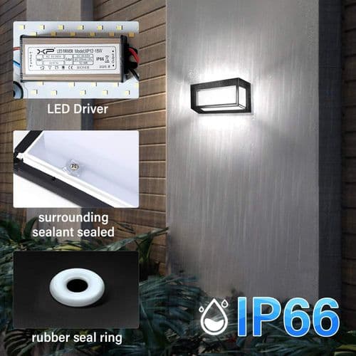 18W ulkoseinävalaisin IP66-seinävalaisin
