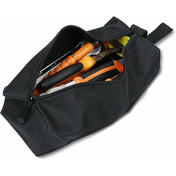 Heavy Duty Tool Bag, Versatile Tote Bag, Empty Tool Kit Pockets, Portable Tote Pockets, Portable Canvas Tool Bag, for Portable Hand Tool Holder-