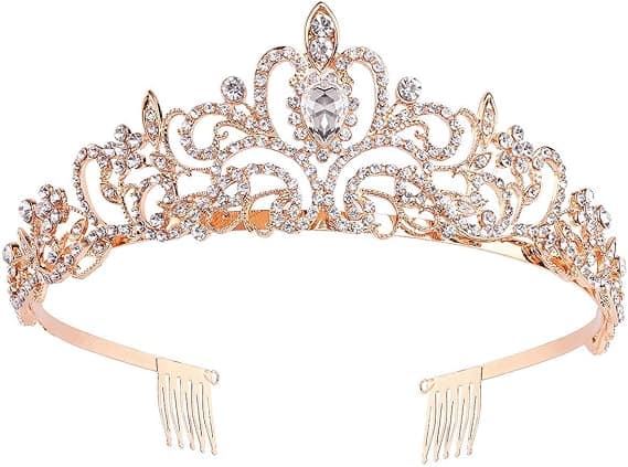 Rhinestone Kam Krystalkrone til Bryllupskroner Bryllupsbal