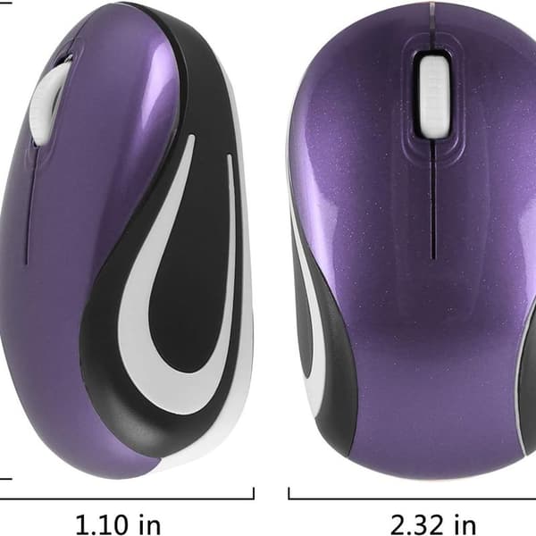 Mini Small Wireless Mouse for Kids Ages 3-7