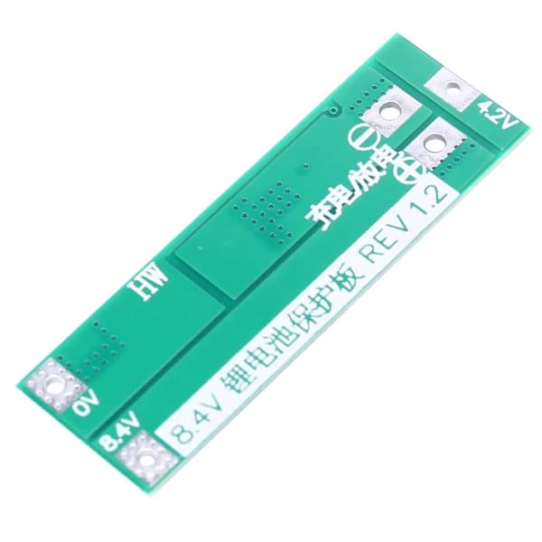2S 20A 7.4V 8.4V 18650 Lithium Batteri Beskyttelseskort/BMS-kort Standard ()