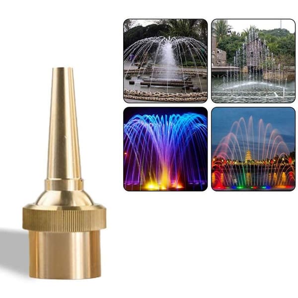 6 stk dyser G1/2 DN15 justerbar retning jet spray sprinklerhode for hagedamattraksjoner