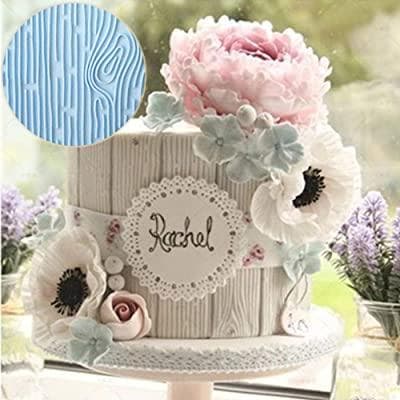 Mönstermatte Prægesæt 6 stk; Træ, Mursten, Blomster, Brosten, Stenvæg Blå blue
