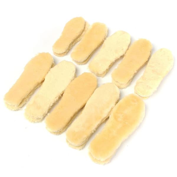 Women's Insoles Replacement for Shoes Rubber Boots Yellow 44