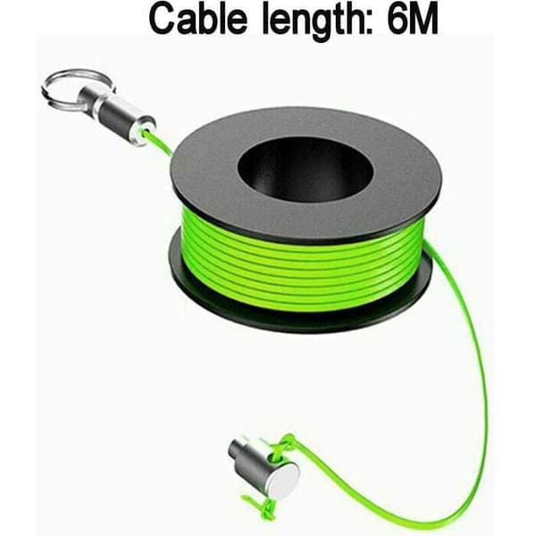 Magnetic Cable Puller, Magnetic Wire Puller, Flexible Magnetic Wire Puller, Easy to Use for Electrical Cables, Fiber Optic Puller, Electrician Wires