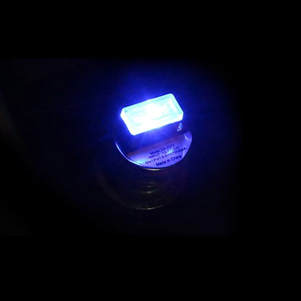 3x Mini USB LED Neon Atmosfære Ambient Lys for Bilens Interiør