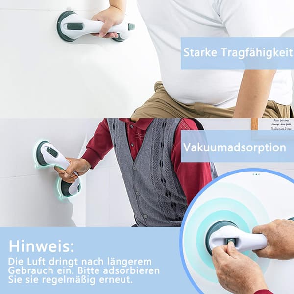 Badhandtag med sugpropp Starkt sugproppshandtag (2-pack)