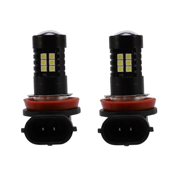 2x Canbus H8 3030 21smd Led DRL Advarselslys Tågelygter Til Superb