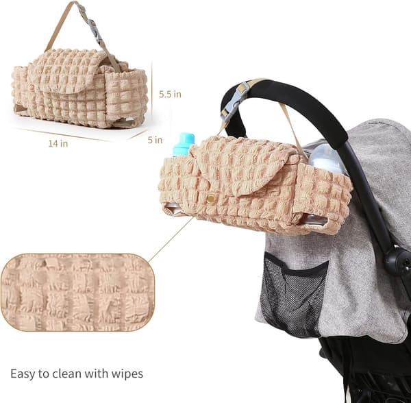 Stroller Organizer with Cup Holder, Universal