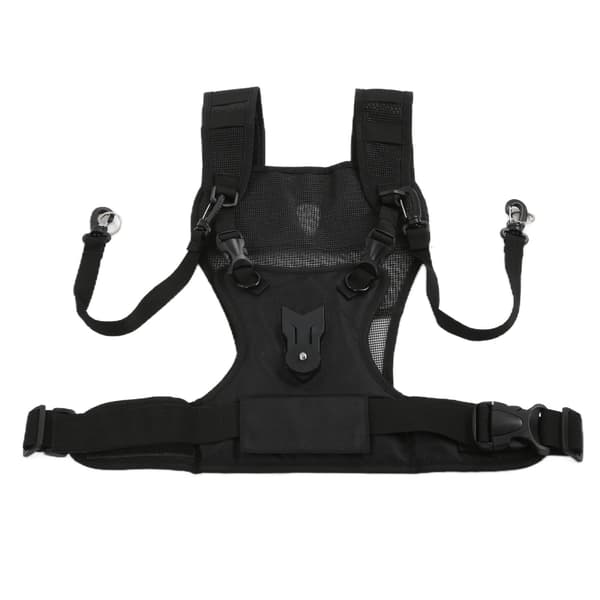 Double Camera Strap Nylon Durable Comfortable Breathable Adjustable Multi Carrier