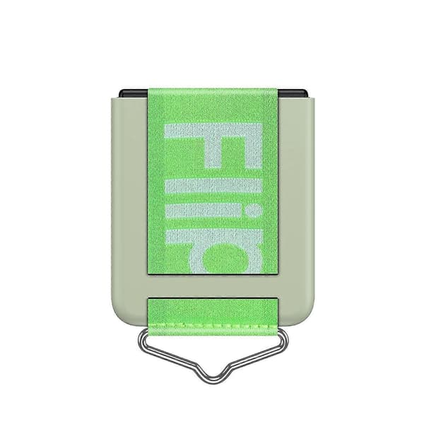 Etui Kompatibelt med Samsung Galaxy Z Flip 3, Stødsikkert PC-beskyttelse med Rem