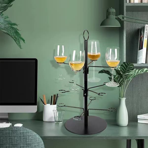 Double Dislocation Wine Rack Stylish Anti-slip Wine Bottle Holder for Home Kitchen 1PCs 1PCs