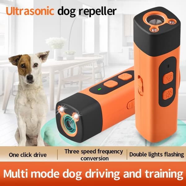2026 Bark Deterrent, Rechargeable Sonic Dog Repellent, 25KHz Sonic Frequency Transmitter, Anti-Bark Device for Dogs