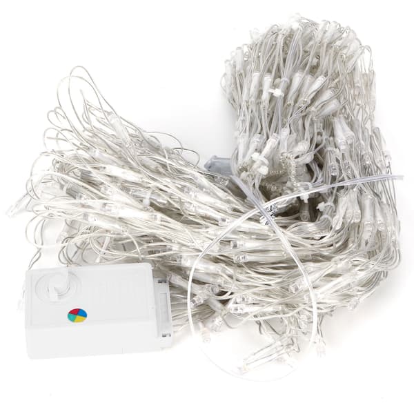 444LED String Light Outdoor Waterproof Net Light Decorative for Festive Wedding EU 220V