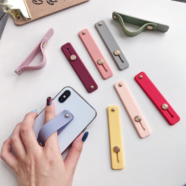 3PCS Phone Loop Finger Holder, Phone Grip Holder Finger Mobile Phone Grip Silicone Phone Strap Phone Holder