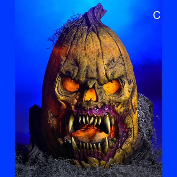 Kurpitsa Stalker-hartsipatsas ulkokäyttöön Halloween sisä- ja ulkokoriste puutarhaan E E