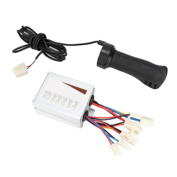 36V 500W Brushed Controller and Throttle for Electric Scooters and Bikes