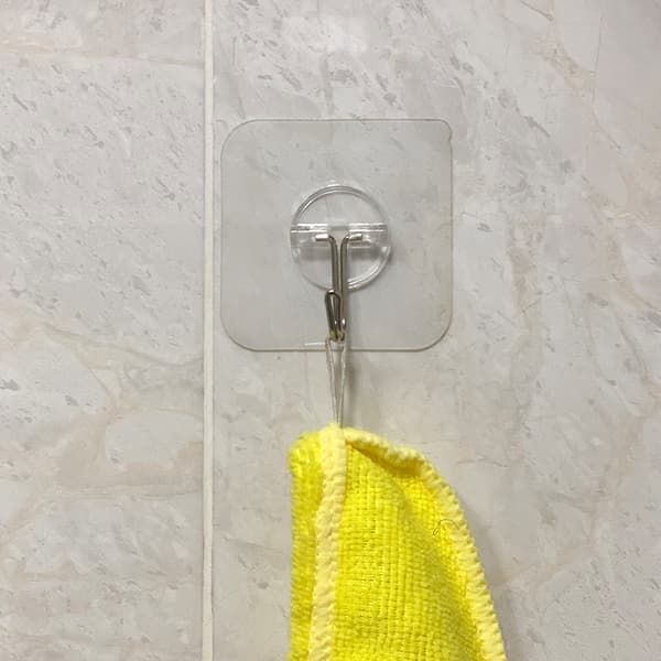 Vedenpitävät itseliimautuvat seinäkoukut kotiin, toimistoon ja ulkokäyttöön, 5 kpl